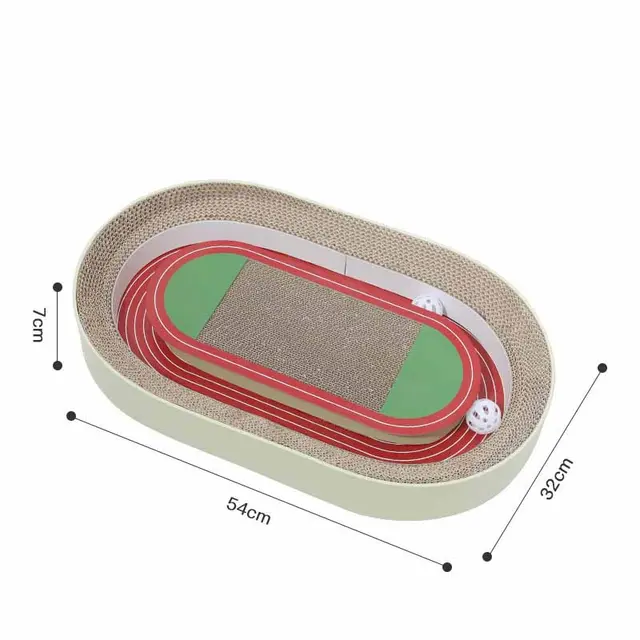 Creative Grindable Corrugated Football Field Scratch Board - Shop at LoveMi