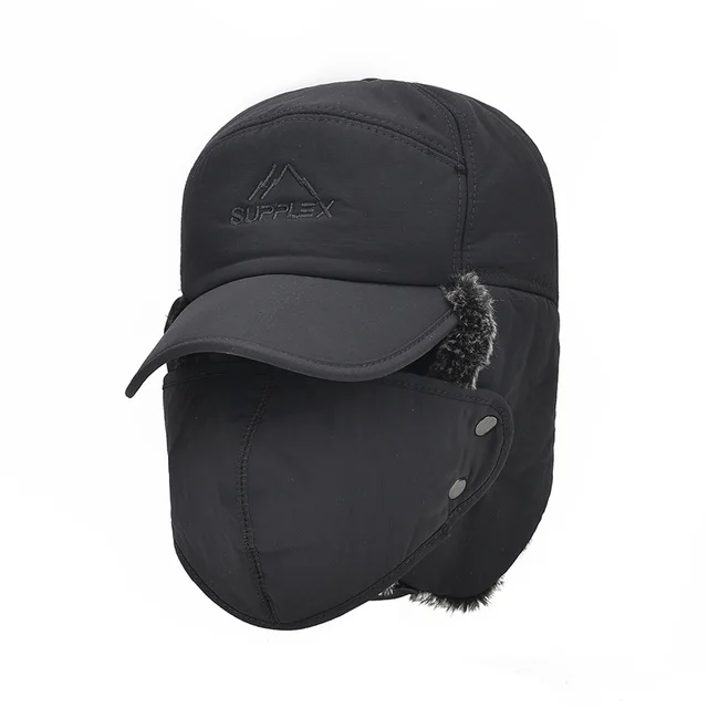 Lei Feng Hat Cotton Hat Men's Trendy Men's Hat Grey - Shop at LoveMi