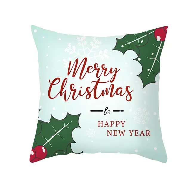 Christmas Pillowcase Cartoon Printed Peach Skin 7 Style - Shop at LoveMi