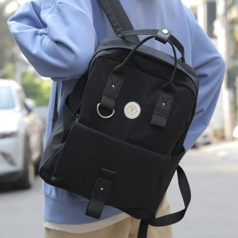Japanese College Girl Black Shoulder Bag Black - Shop at LoveMi