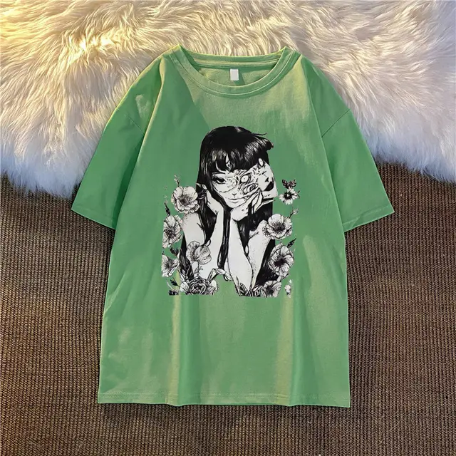 T shirt Gothic Cartoon Punk Japanese Top Fashion B - Shop at LoveMi