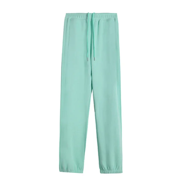 Summer Thin Loose Sports Women's Corset Pants High Waist Green - Shop at LoveMi