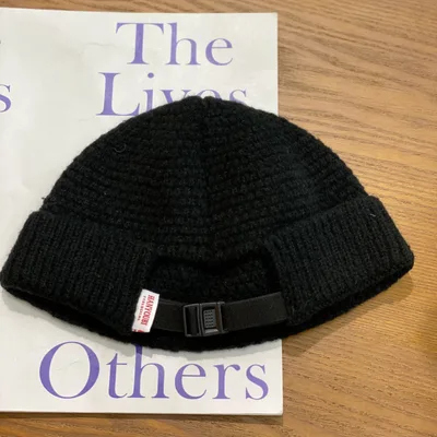 Knitted Hip hop Casual Woolen Hat Black - Shop at LoveMi