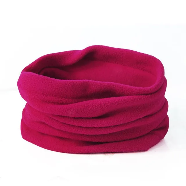 Warm wool scarf scarf Hot Pink - Shop at LoveMi