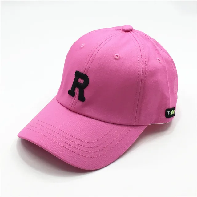 Men's Embroidered Ins Soft Top Street Cap Rose Red - Shop at LoveMi