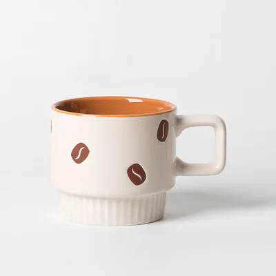 Retro Nordic Ins Creative Minimalist Ceramic Mug Coffee Story - Shop at LoveMi
