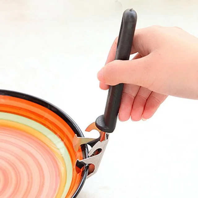Stainless Steel Chuck Anti Scald Gripping Bowl Clamp Photo Color - Shop at LoveMi