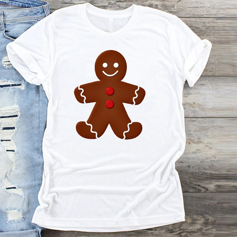 Christmas Short sleeved Round Neck Girlfriends Outfit C4 - Shop at LoveMi