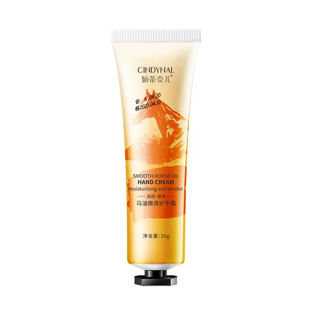 Hand Cream Small Chamomile Horse Oil Moisturizing Non greasy Plant Fragrance Horse Oil - Shop at LoveMi