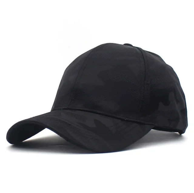 Camouflage Army Baseball Cap Men's Women's Casual Black - Shop at LoveMi