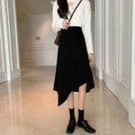 Black Midi Skirt