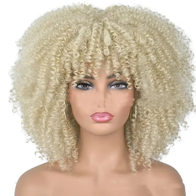 Small Curly Hair Rose Mesh Synthetic Headgear 3 Style - Shop at LoveMi