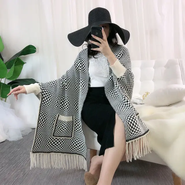 Imitation Mink Velvet Cape Thickened Western Style With Cheongsam White - Shop at LoveMi