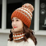 Caramel Colour-Hat Bib-One Siz