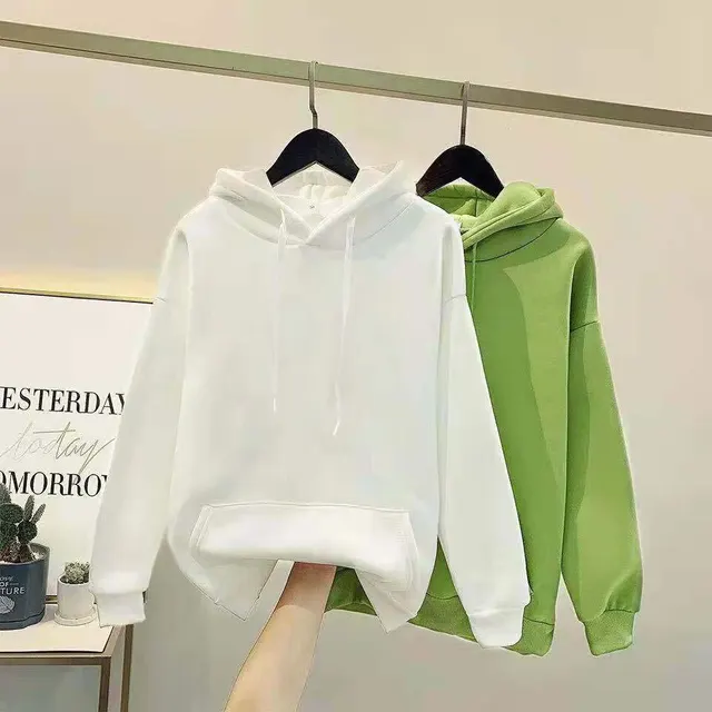 Plus Velvet Western Style Student Age Reduction Ins Super Fire Loose Embroidered Hood 14 Style - Shop at LoveMi