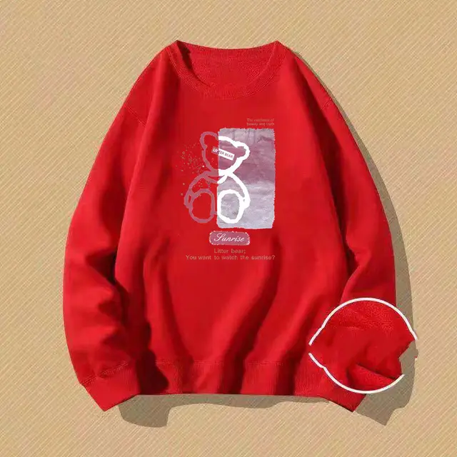 Plus Velvet Western Style Student Age Reduction Ins Super Fire Loose Embroidered Hood 17Style - Shop at LoveMi