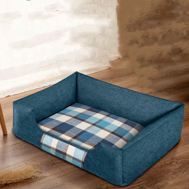 Kennel Medium And Large Dogs Golden Retriever Labrador Multilateral Husky Shiba Inu Blue - Shop at LoveMi