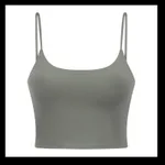 Women's Breathable And Quick-drying Camisole With Chest Pad - Turquoise