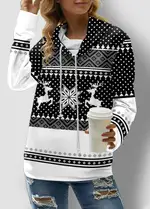 Black White