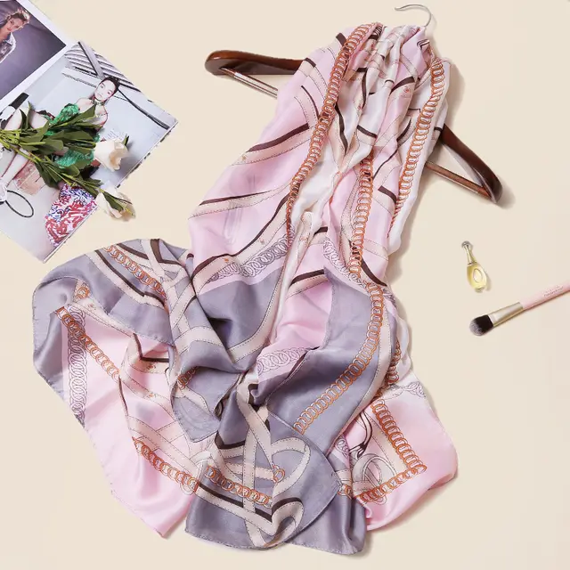 Women's Four Seasons Sunscreen Silk Scarf 12Style - Shop at LoveMi