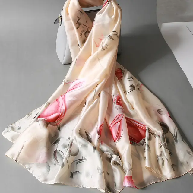 Women's Four Seasons Sunscreen Silk Scarf 27Style - Shop at LoveMi