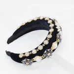 All-match Hair Accessories Temperament Exaggerated Headband - Blue