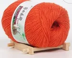 Orange Red Clip Flower