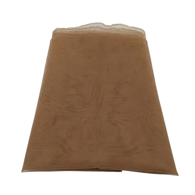 Hand Hook Lace Wig Making Net Bottom Imitating Transparent Nude Color Dark Brown 1Yard - Shop at LoveMi