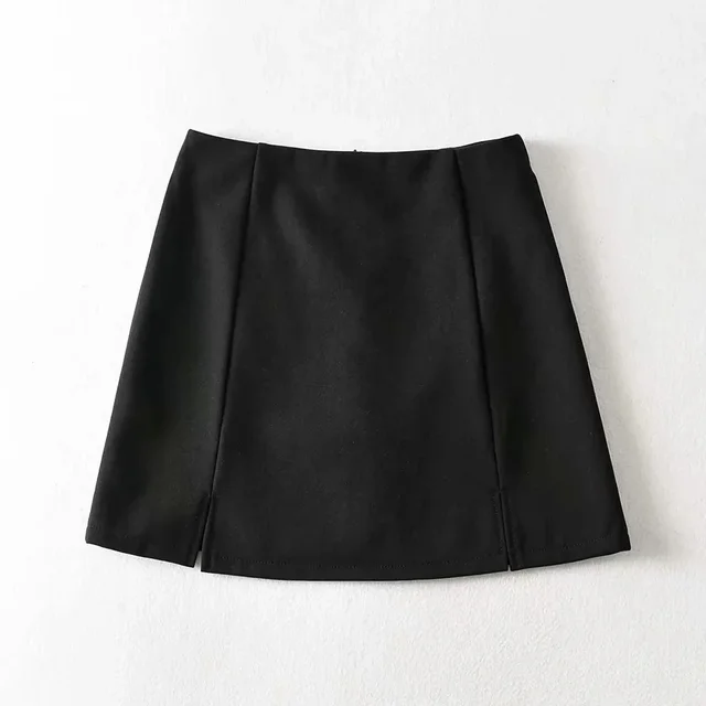 Girly Sense Of All match Bag Hip A line Skirt Black - Shop at LoveMi