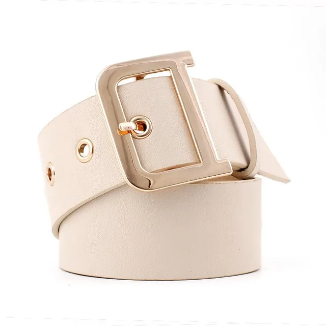 Fashion Black Girdle Female Coat Decoration Beige - Shop at LoveMi