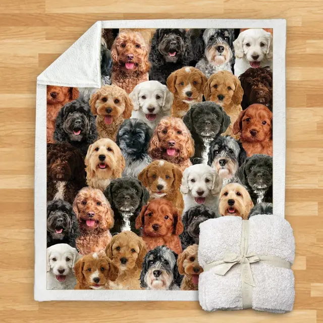 New Fashion Pet Dog Printed Flannel Blanket 30Style - Shop at LoveMi