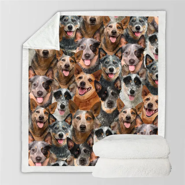 New Fashion Pet Dog Printed Flannel Blanket 44Style - Shop at LoveMi