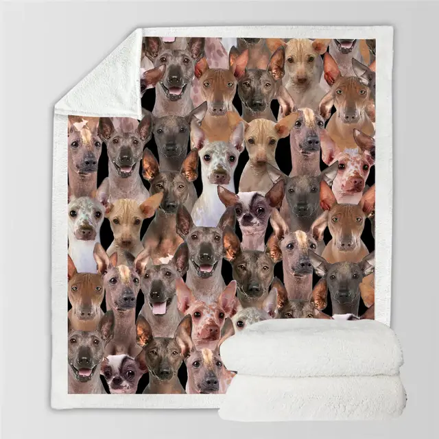 New Fashion Pet Dog Printed Flannel Blanket 48Style - Shop at LoveMi
