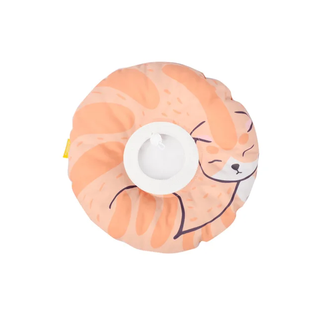 Anti bite Shame Circle Headgear Sterilization Anti licking And Biting Cat Toy Orange - Shop at LoveMi