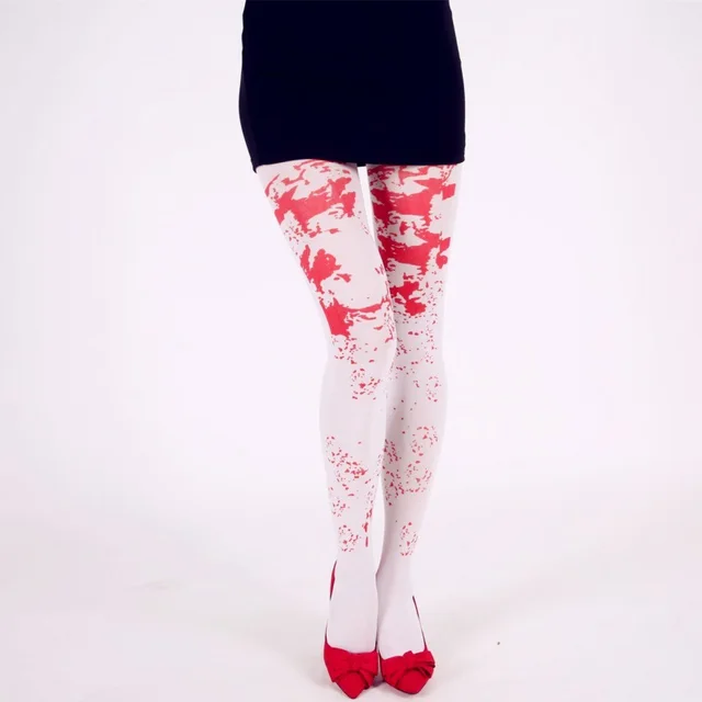 Halloween Bloody Pantyhose Holiday Funny Skull Costume Props - Shop at LoveMi