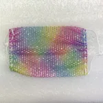 Rhinestone Mask European And American Net Celebrity Fishing Net Star Color Mask With Diamond - Color24 - View 1