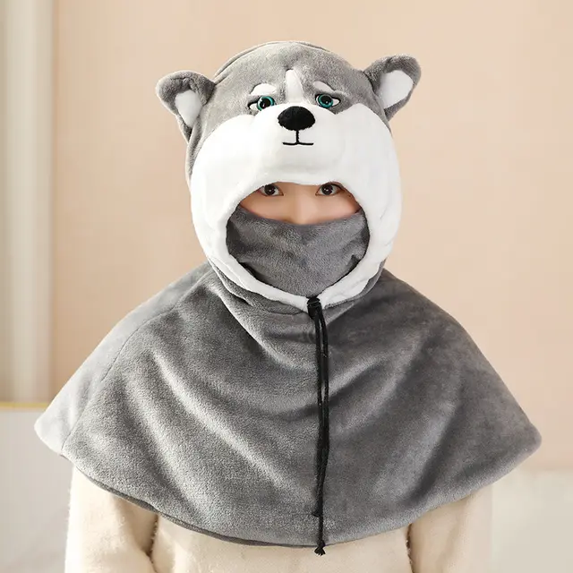 Small Blanket Thickened Nap Shawl Windproof Husky - Shop at LoveMi