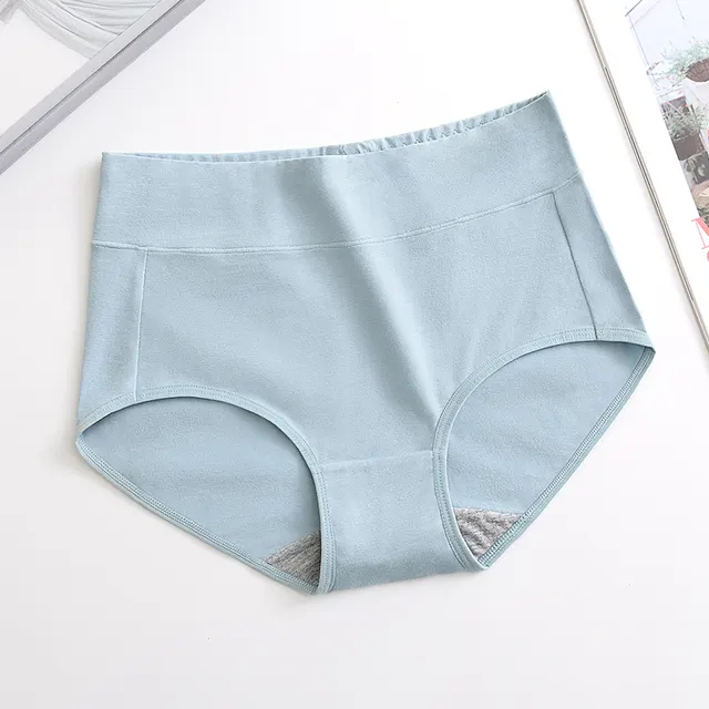 Hip lifting Plus Size Autumn And Winter New Underwear Light Blue - Shop at LoveMi