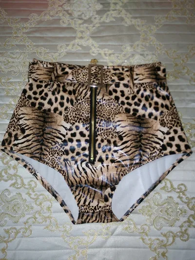 Women's Simple Sexy Fluorescent High Waist Shorts Leopard - Shop at LoveMi