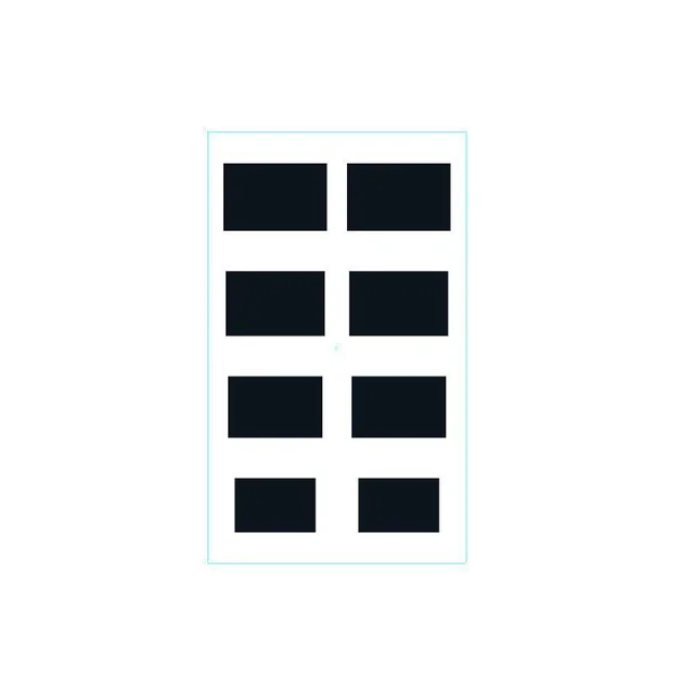 Dark Rose Love Clown Finger Square Tattoo Sticker Square - Shop at LoveMi