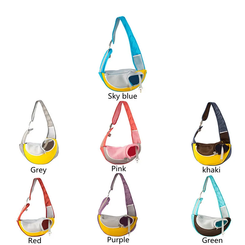 Pet Backpack Breathable Mesh Portable Shoulder Bag Small Size 35X8.5X20 - Shop at LoveMi