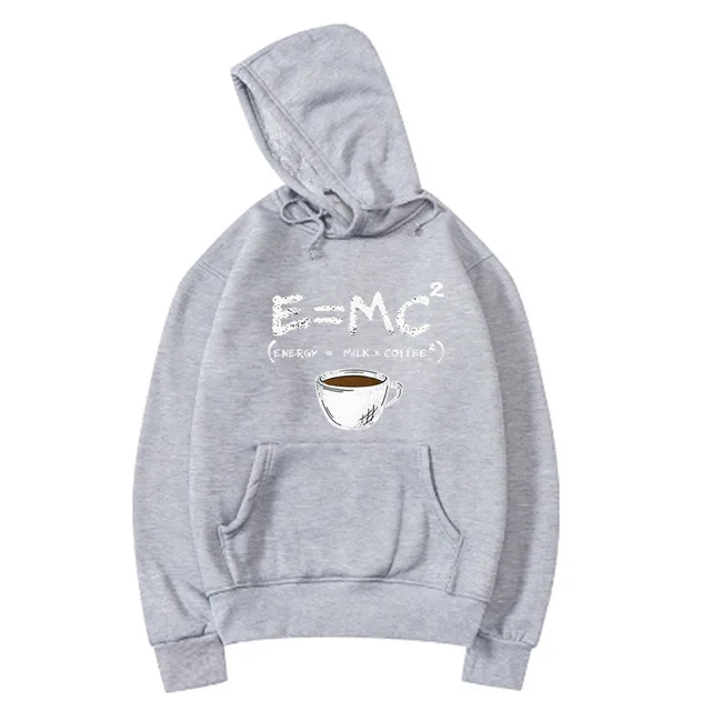 Women's Sweater Spring And Autumn Sweater Casual Hoodie Printing Sports Pullover Grey - Shop at LoveMi
