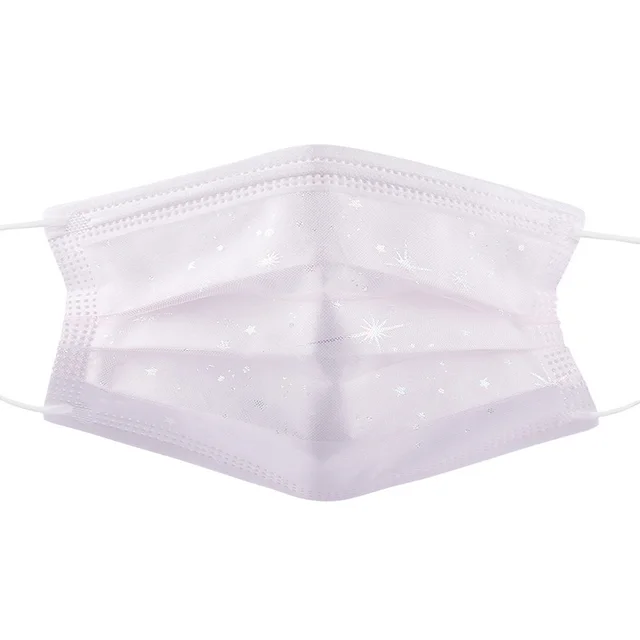 Four Layer Symphony Screen Printing Disposable Mask Style2 - Shop at LoveMi