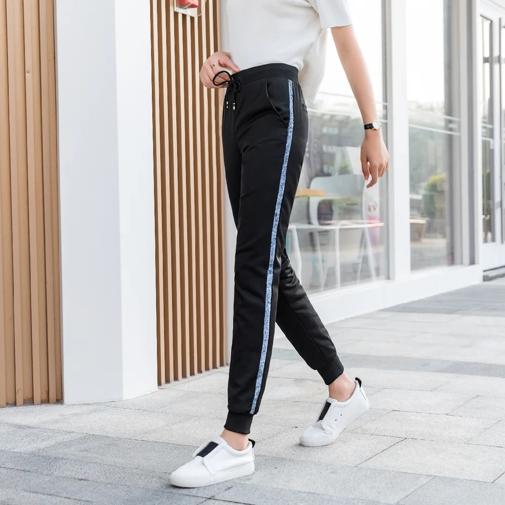 High Waist Outer Wear Thick Warm Trousers Silver - Shop at LoveMi