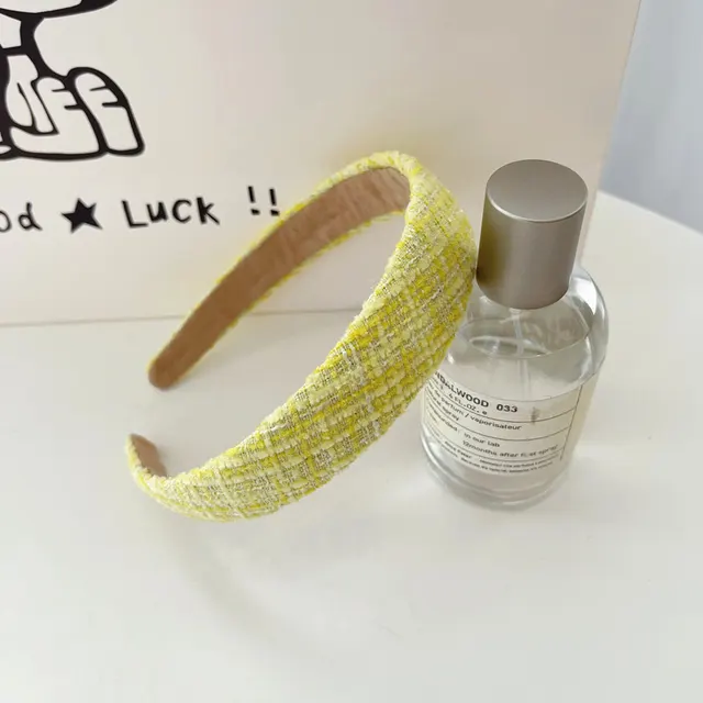 All match Outer Departure Card Hairband Retro Headdress Yellow - Shop at LoveMi