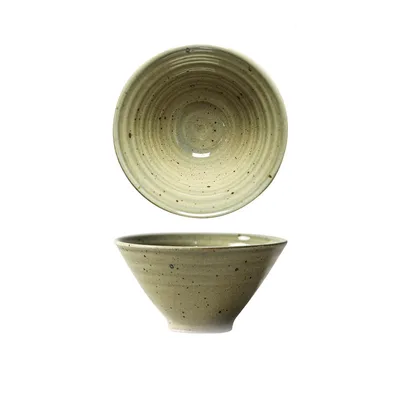 Household Kitchen Simple Stoneware Tableware Bowl Chocolate Color - Shop at LoveMi