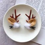Christmas Hair Accessories Antler Hairpin Girl Top Clip Headdress - 3Color - View 1