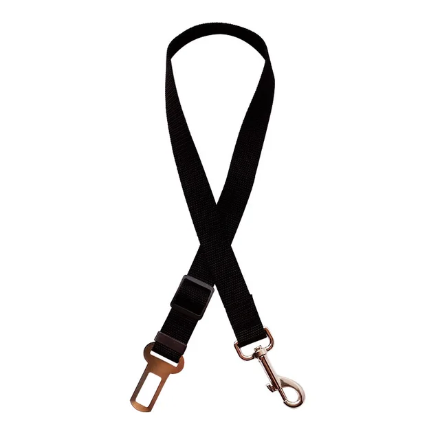 Multicolor Fashion Pet Car Seat Belt Towing Rope Black - Shop at LoveMi