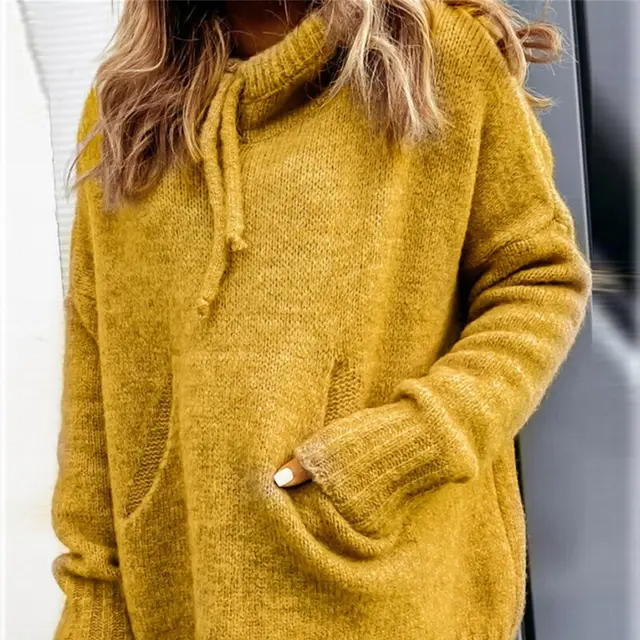 Sweater Women's Street Hipster Supple Yellow - Shop at LoveMi