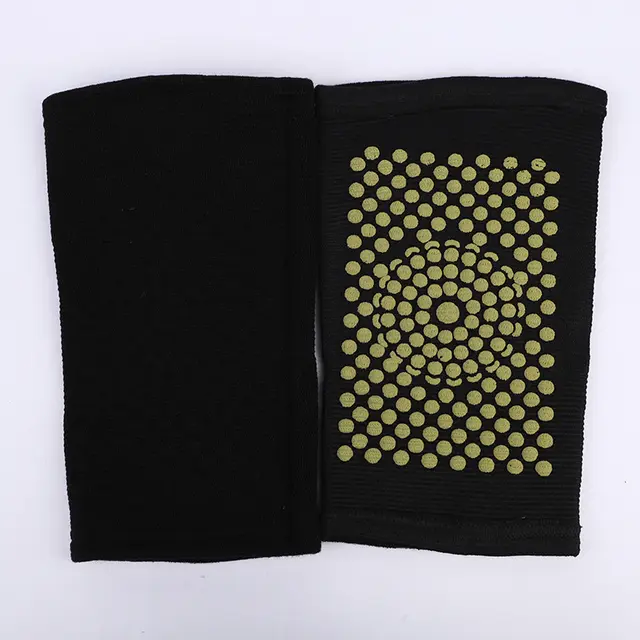 Two sided Elastic Wormwood Fever Joint Pain Knee Pads Black - Shop at LoveMi